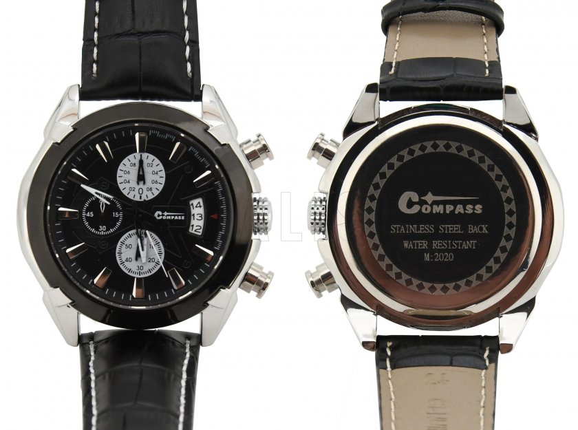 Horloge Chrono Black Compass