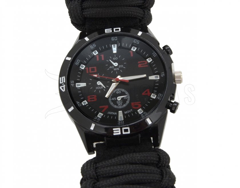 Outdoor horloge met thermometer