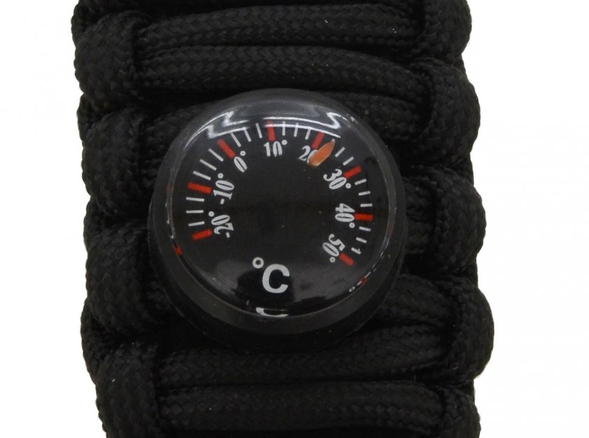 Outdoor horloge met thermometer