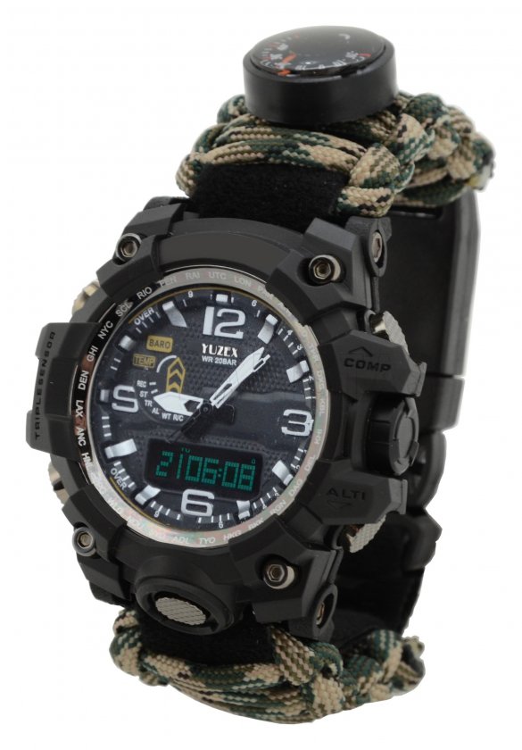 Outdoor horloge met thermometer Waterproof