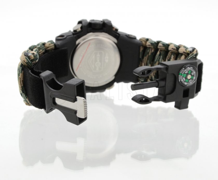 Outdoor horloge met thermometer Waterproof