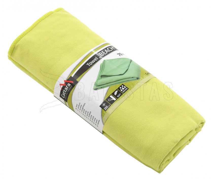 Handdoek Beach 70x140 cm groen