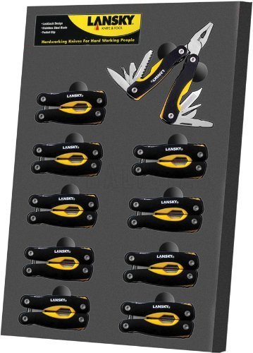 Lansky Mini Multi-tool display met 10 stuks
