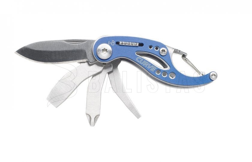 Multifunctioneel vouwmes Gerber Curve blauw