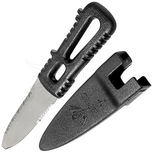 Vodácký mes Gerber River Shorty met gekarteld lemmet