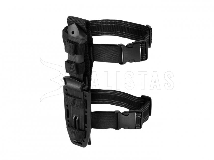 Mes Gerber LMF II Infantry, zwart, gecombineerd lemmet