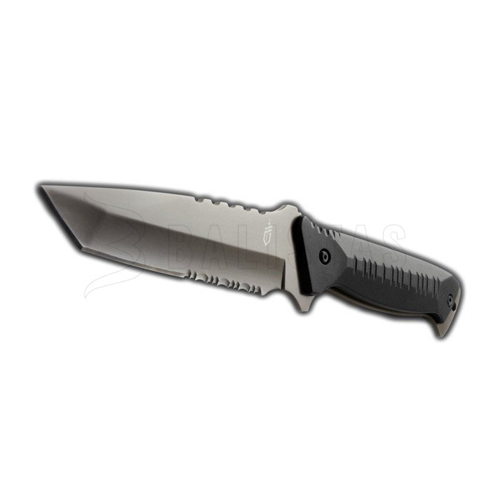 Mes Gerber Warrant Tanto, gecombineerd lemmet