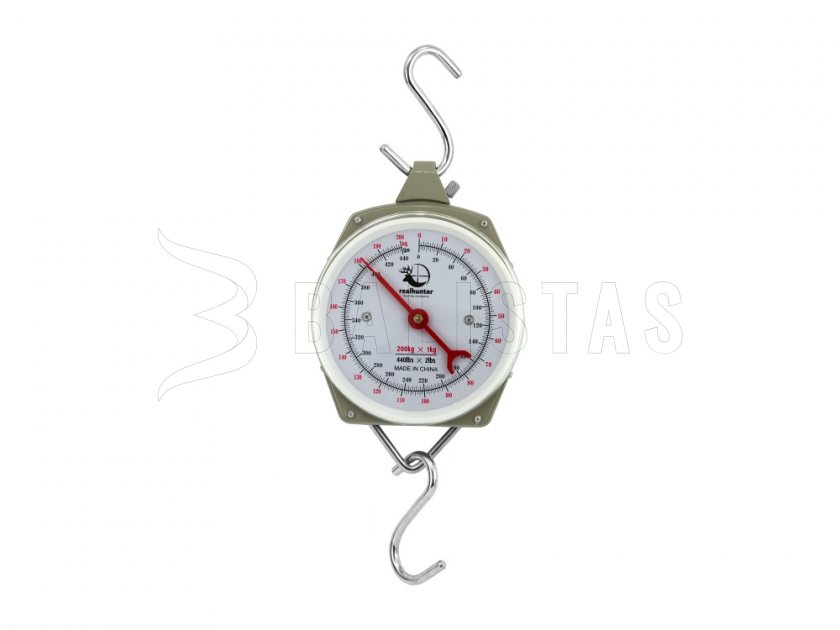 RealHunter analoge hangweegschaal tot 200 kg