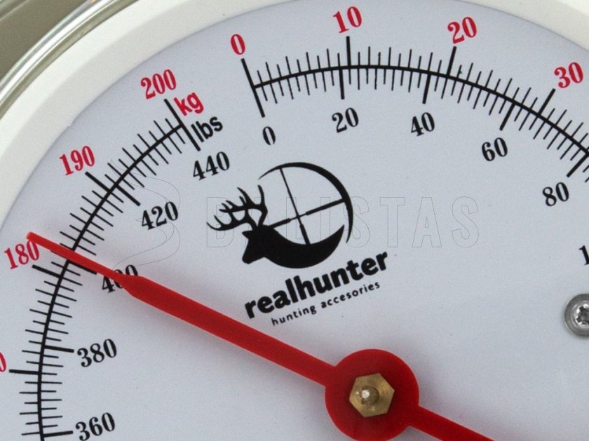 RealHunter analoge hangweegschaal tot 200 kg