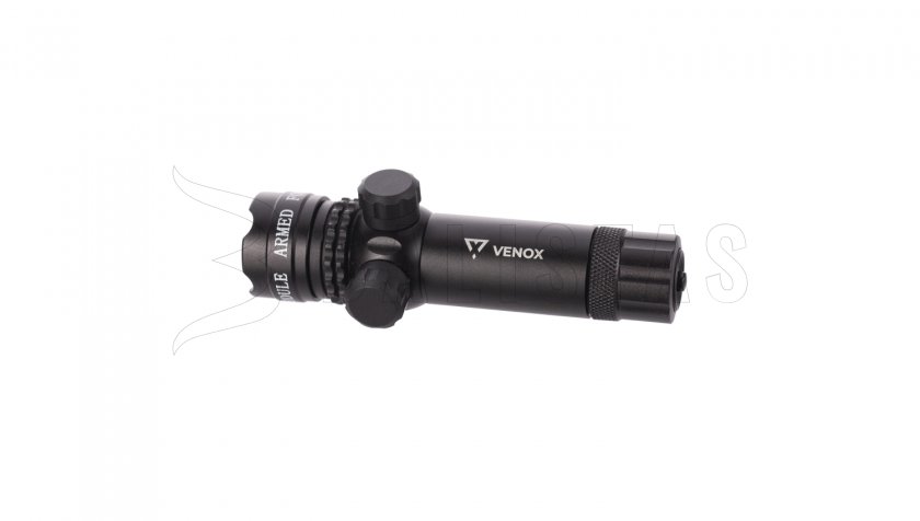 Lasergerichte Venox Force rood met afstandsbediening