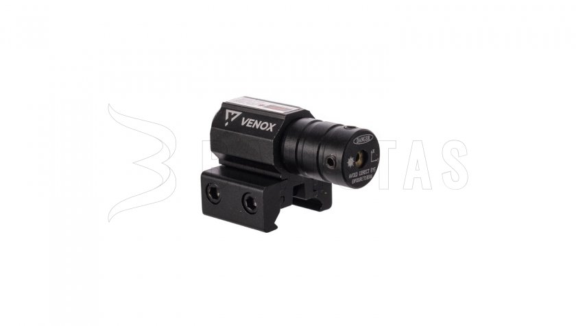 Laser vizier Venox Microshot rood