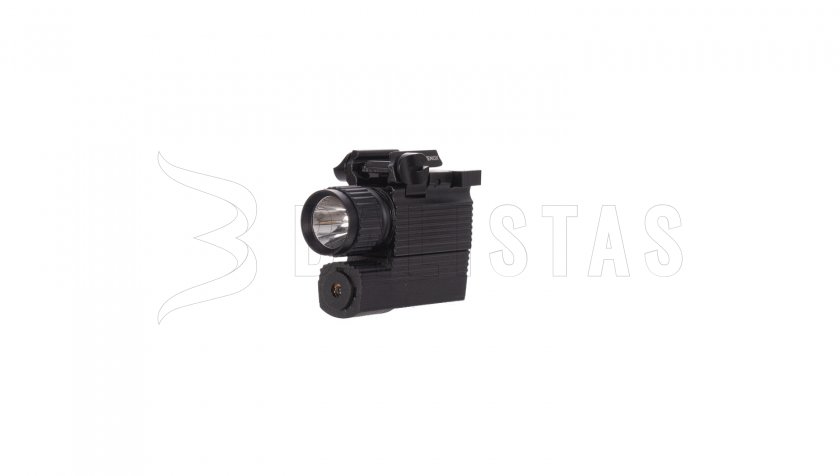 Laser richtkijker Venox Flash groen met LED-zaklamp