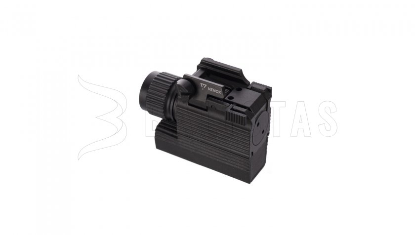 Laser richtkijker Venox Flash groen met LED-zaklamp
