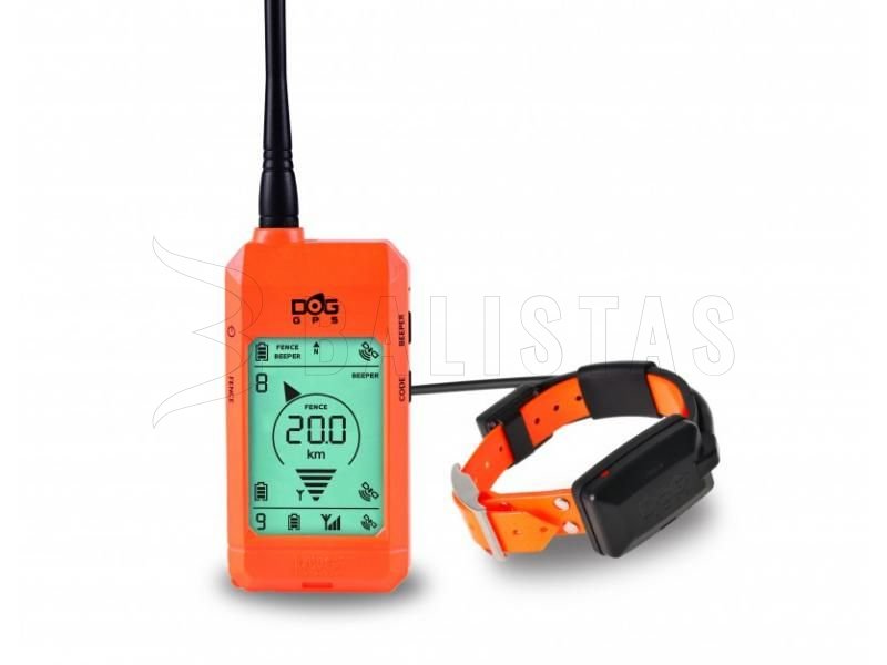 GPS lokátor Dogtrace DOG GPS X22 voor 2 honden – Oranžový