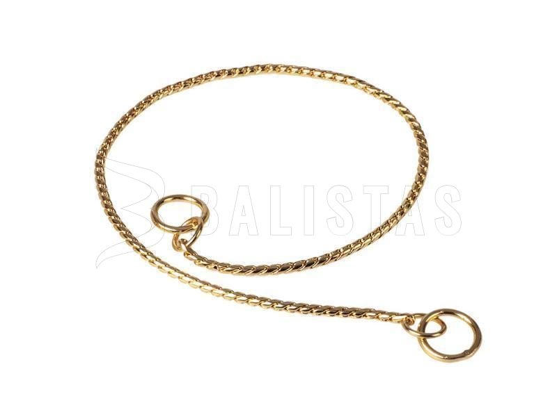 Halsband ketting DeLuxe goud, 25 cm