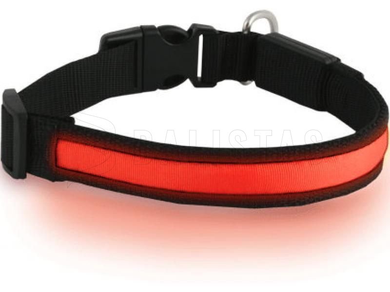 Lichtgevende halsband Dogtrace 41-54cm