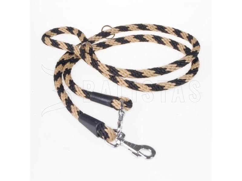 Verstelbare lijn Dogtrace 14mm, 240cm beige