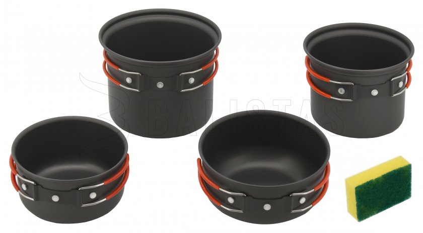 Kookgerei Cattara COOK set 4 stuks
