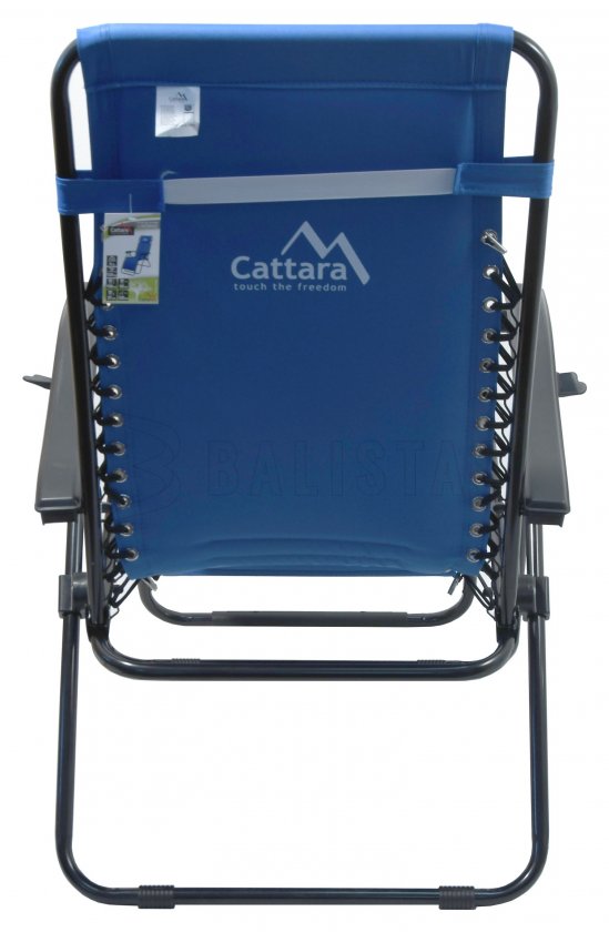 Camping ligstoel Cattara LIVORNO blauw