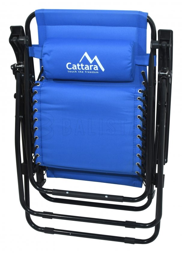 Camping ligstoel Cattara LIVORNO blauw
