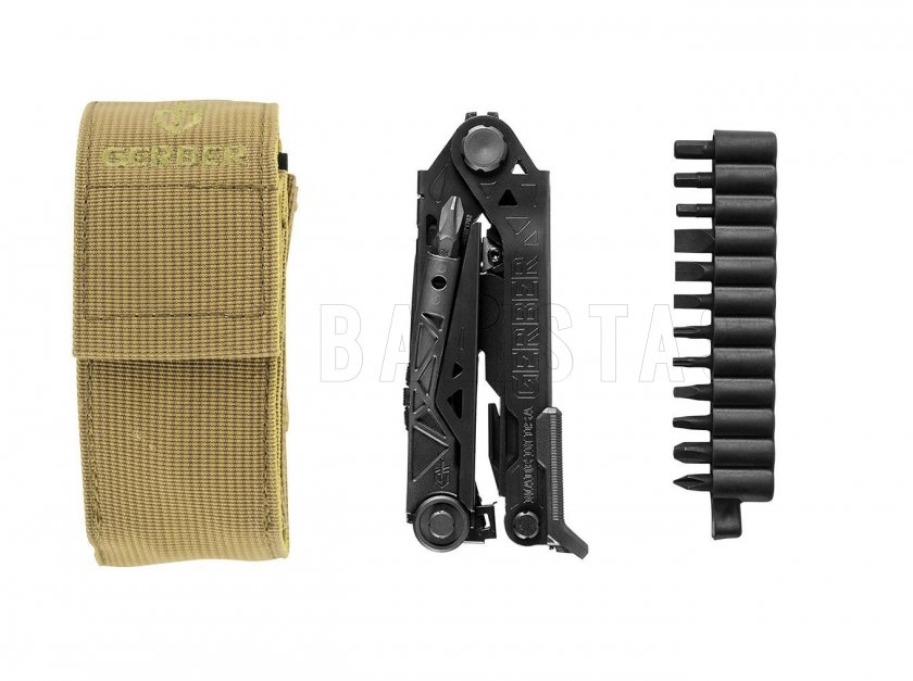 Multifunctionele tang Gerber Center-Drive zwart met bits nylon etui