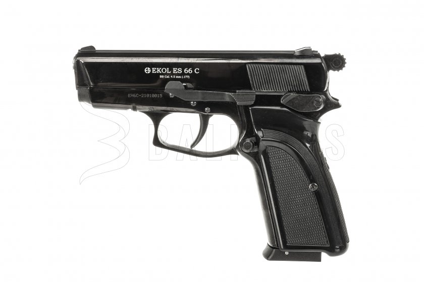 Luchtdrukkpistool Ekol ES 66 Compact zwart 4,5mm