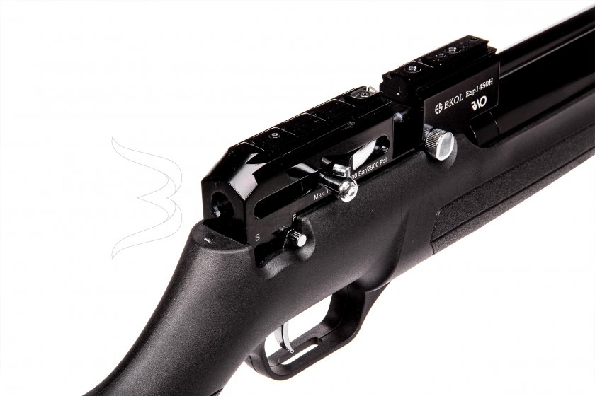 Luchtbuk Ekol ESP 1450H zwart 4,5mm