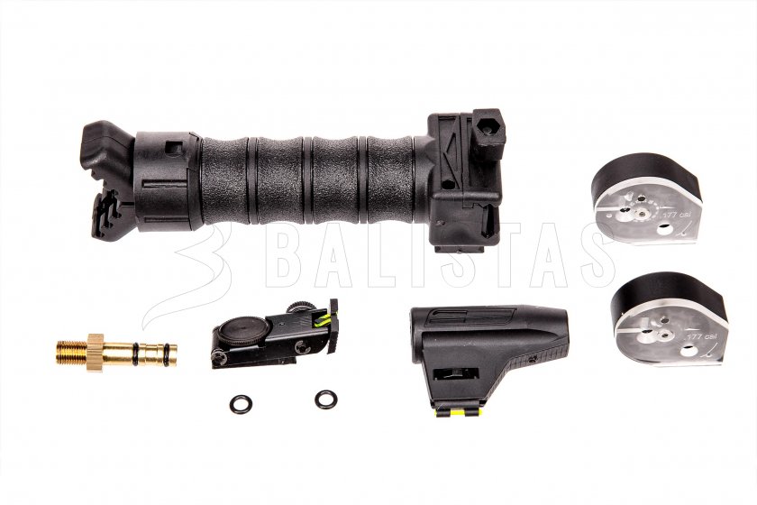 Luchtbuk Ekol ESP 1450H zwart 4,5mm