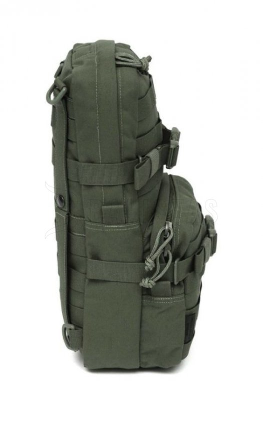 Rugzak Warrior Elite Ops Cargo Pack voor hydratatiezak 8l olijfgroen