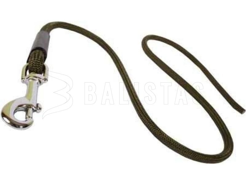 Hondenriem Dogtrace couračka zilveren gesp 70cm khaki syntetic