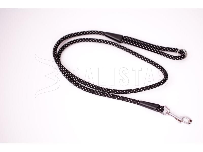 Vodítko Dogtrace reflexní 10mm 150cm zwart