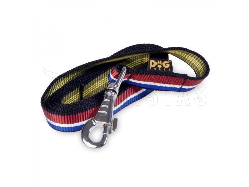 Hondenriem Dogtrace trikolora 20mm 120cm