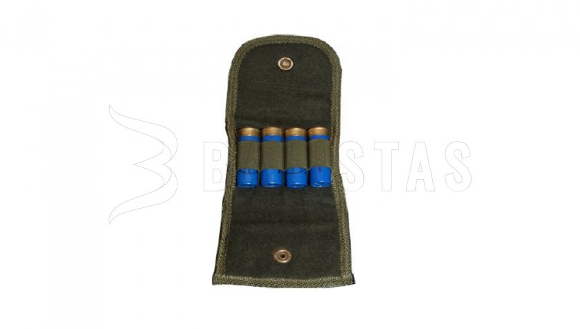 Zubíček lodenové houder voor 4 hagelpatronen