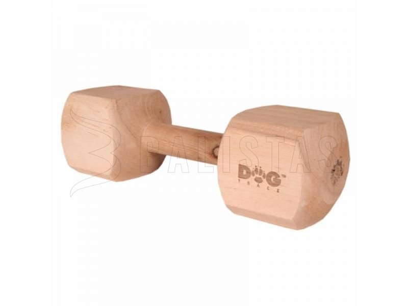 Aporthantel Dogtrace hout 400g