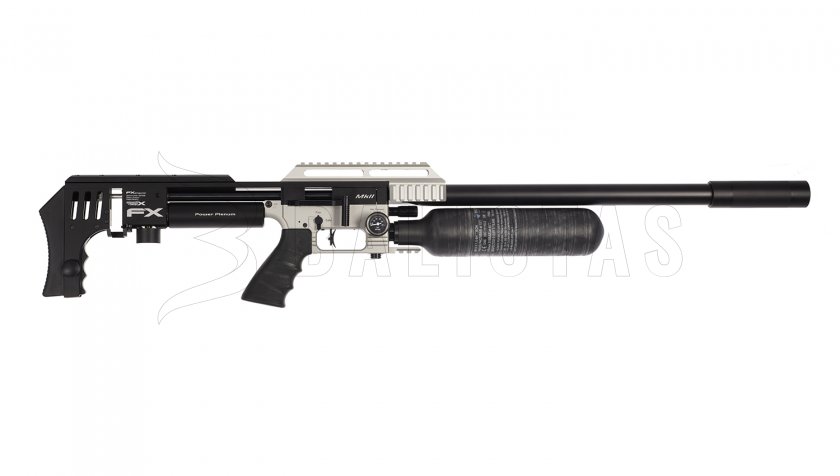 Luchtbuks FX Impact MKII Sniper Edition, Power Plenum, Silver 6,35mm