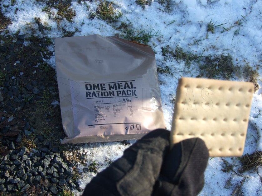MRE - One Meal, Menu III – Hovězí maso s rýží