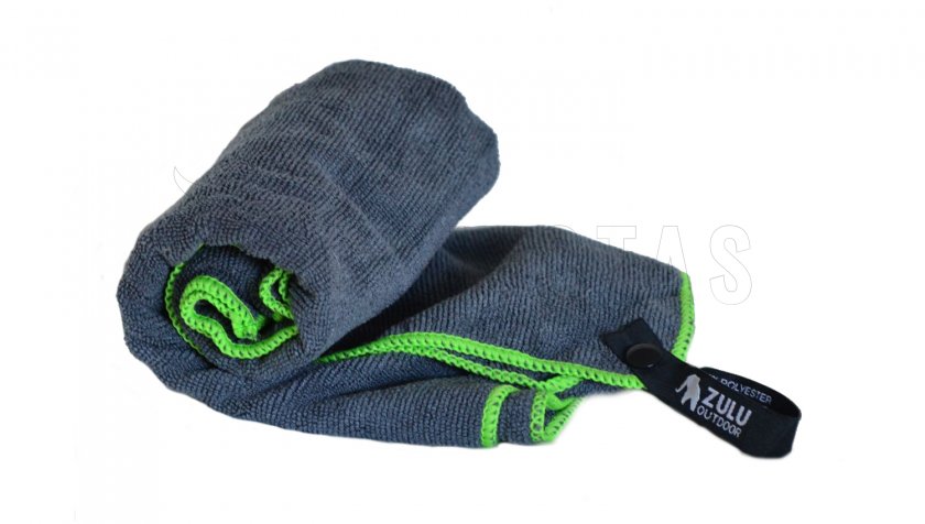 Handdoek Zulu Comfort L 60x120cm grijs