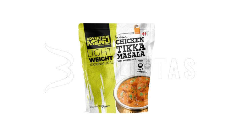 Kuře Tikka Masala met basmatirijst Adventure Menu Lightweight