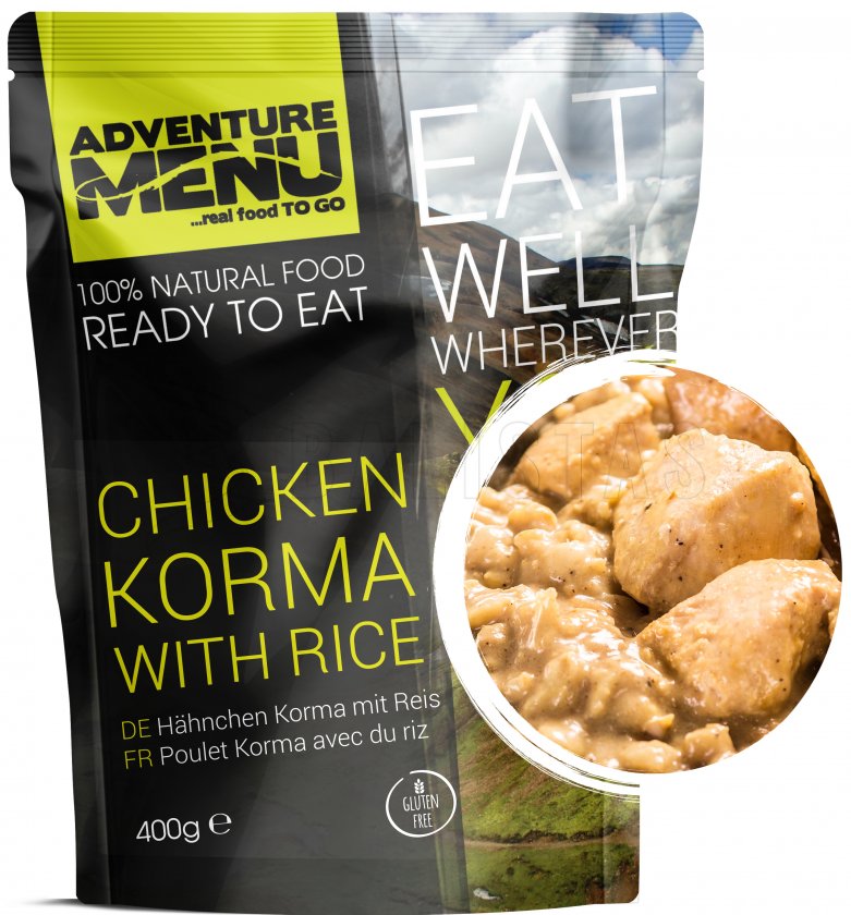 Menu IV – Hertenragout + Kip Korma Adventure Menu