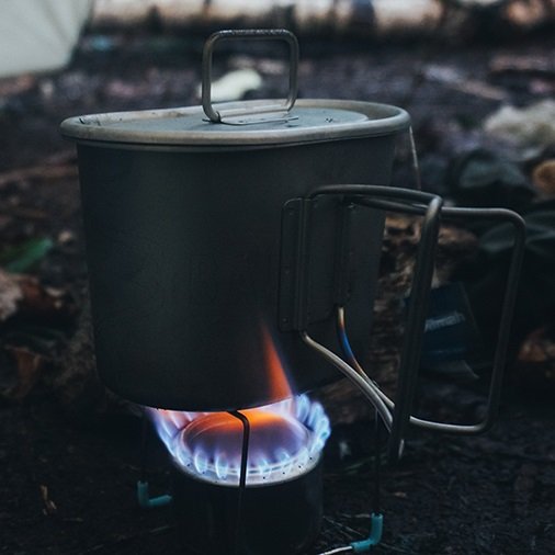 Titanium kookset Keith Canteen Mess Kit