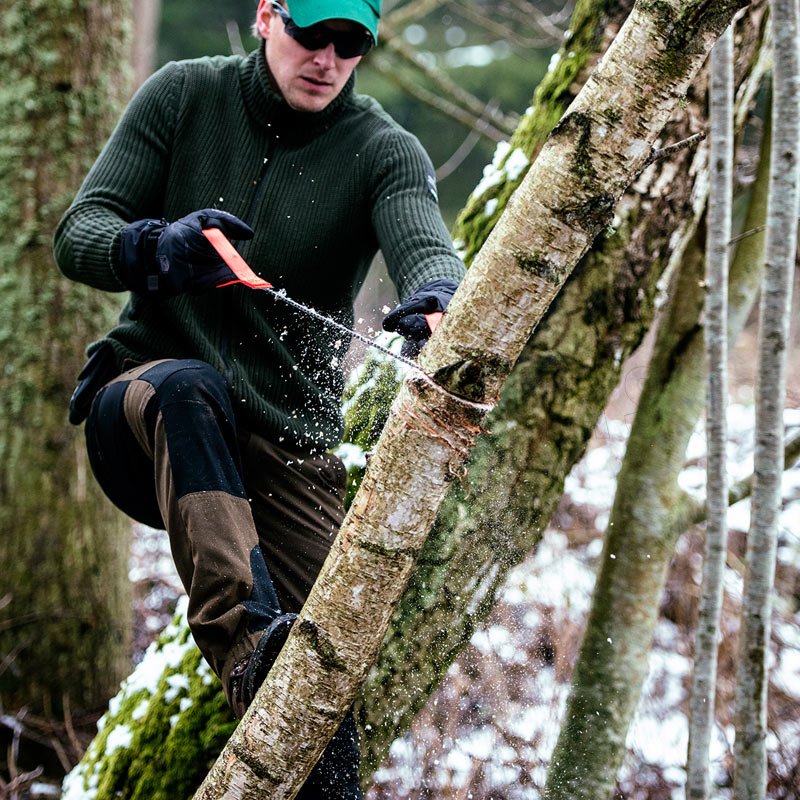 Kapesní kettingzaag Nordic Pocket Saw X-Long voor 2 personen groen