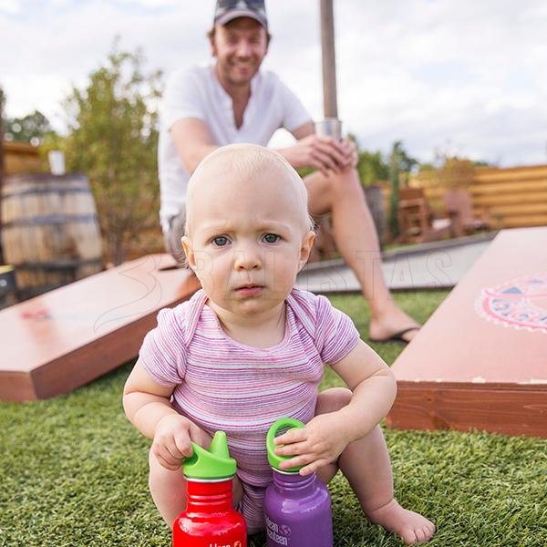 Kinderfles Klean Kanteen Sippy 355ml roestvrij staal