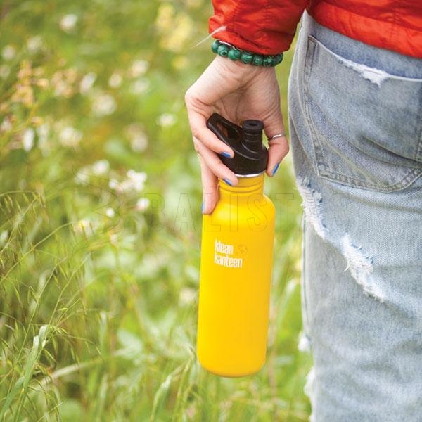 Fles Klean Kanteen Classic Sport 800ml roestvrij staal