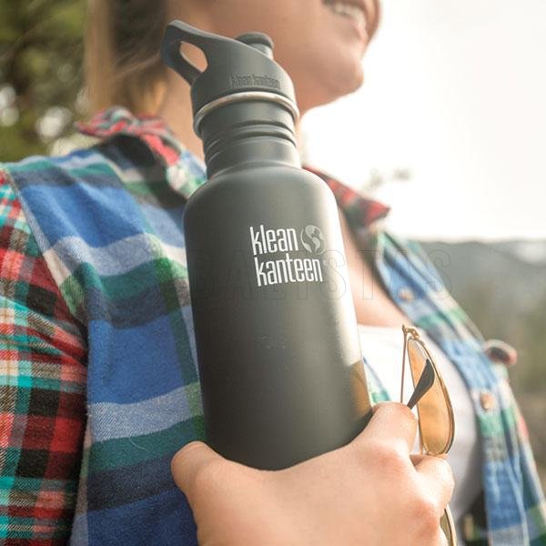 Fles Klean Kanteen Classic Sport 800ml roestvrij staal