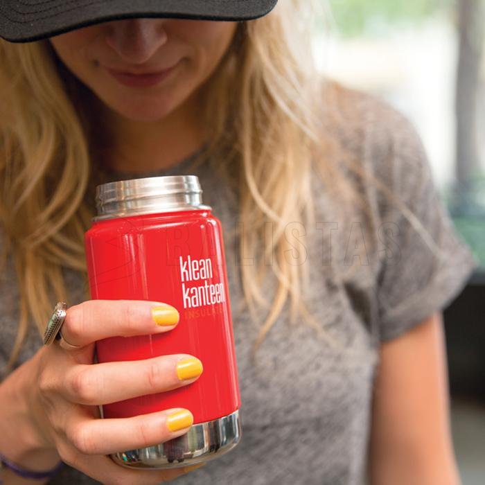 Thermosfles Klean Kanteen Wide Loop 355ml roestvrij staal
