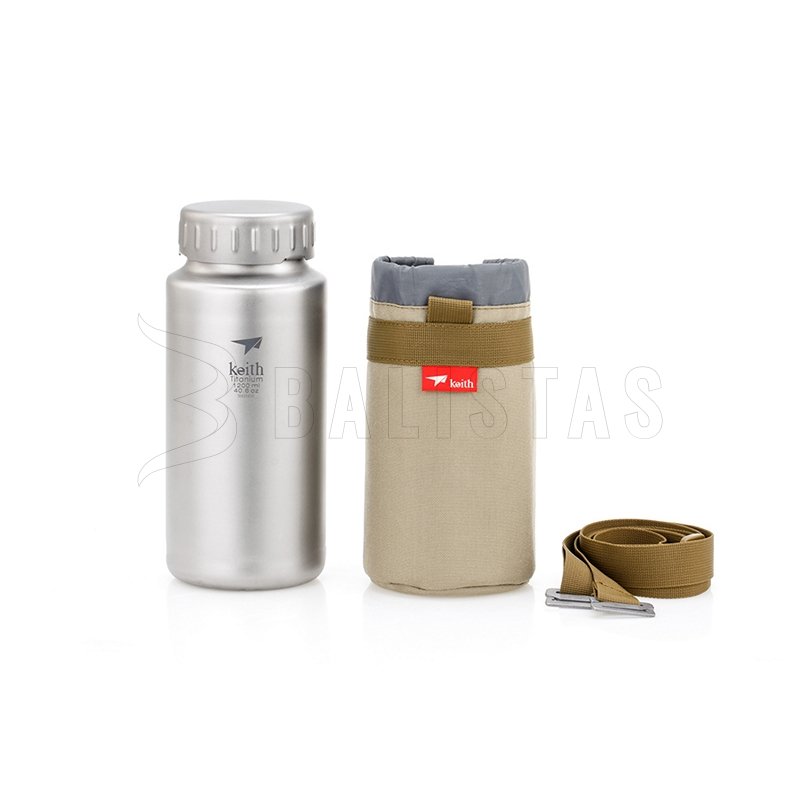 Titanium fles Keith Sport Bottle 1200ml