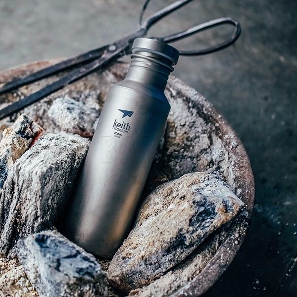 Titanium fles Keith Sport Bottle 700ml