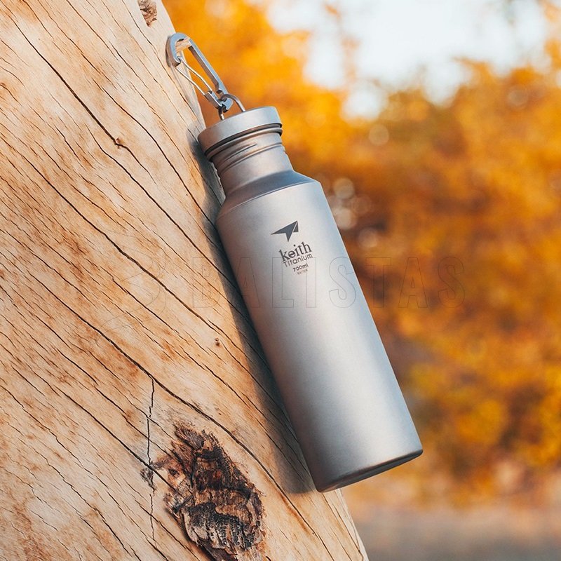 Titanium fles Keith Sport Bottle 700ml