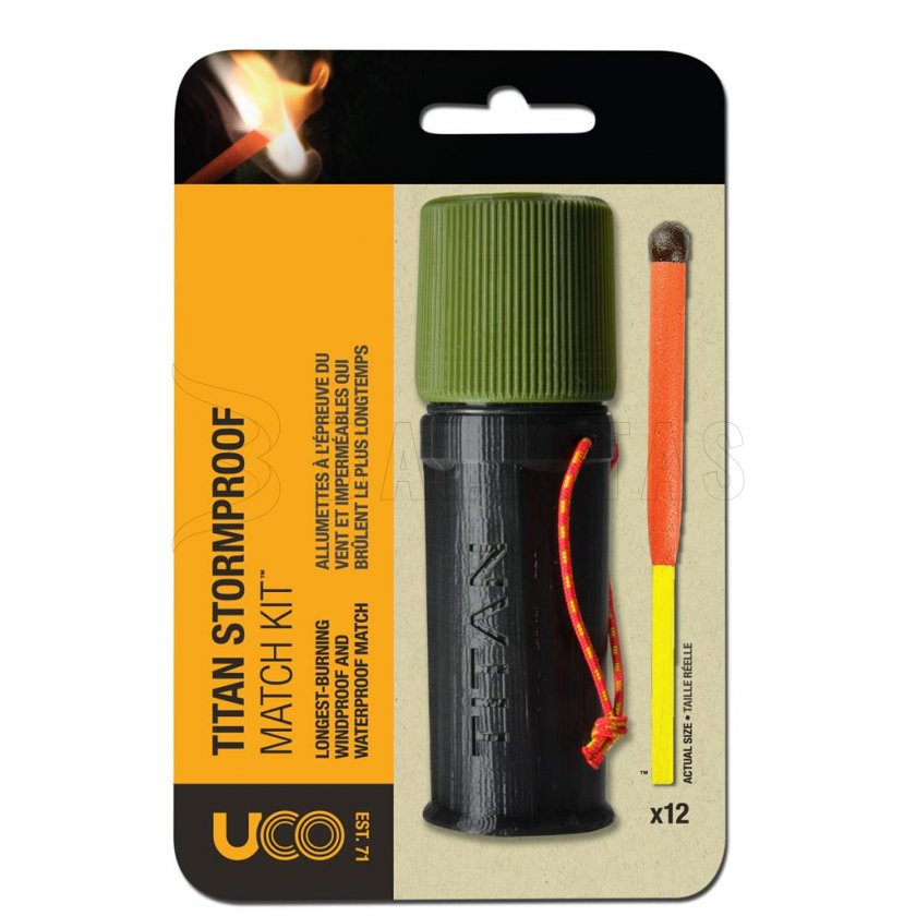 Lucifers UCO Titan Stormproof Match Kit 12ks