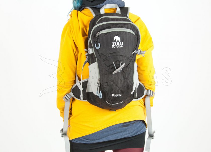 Rugzak Zulu Dory 15l zwart
